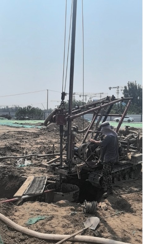 阜阳颍上县工地打井